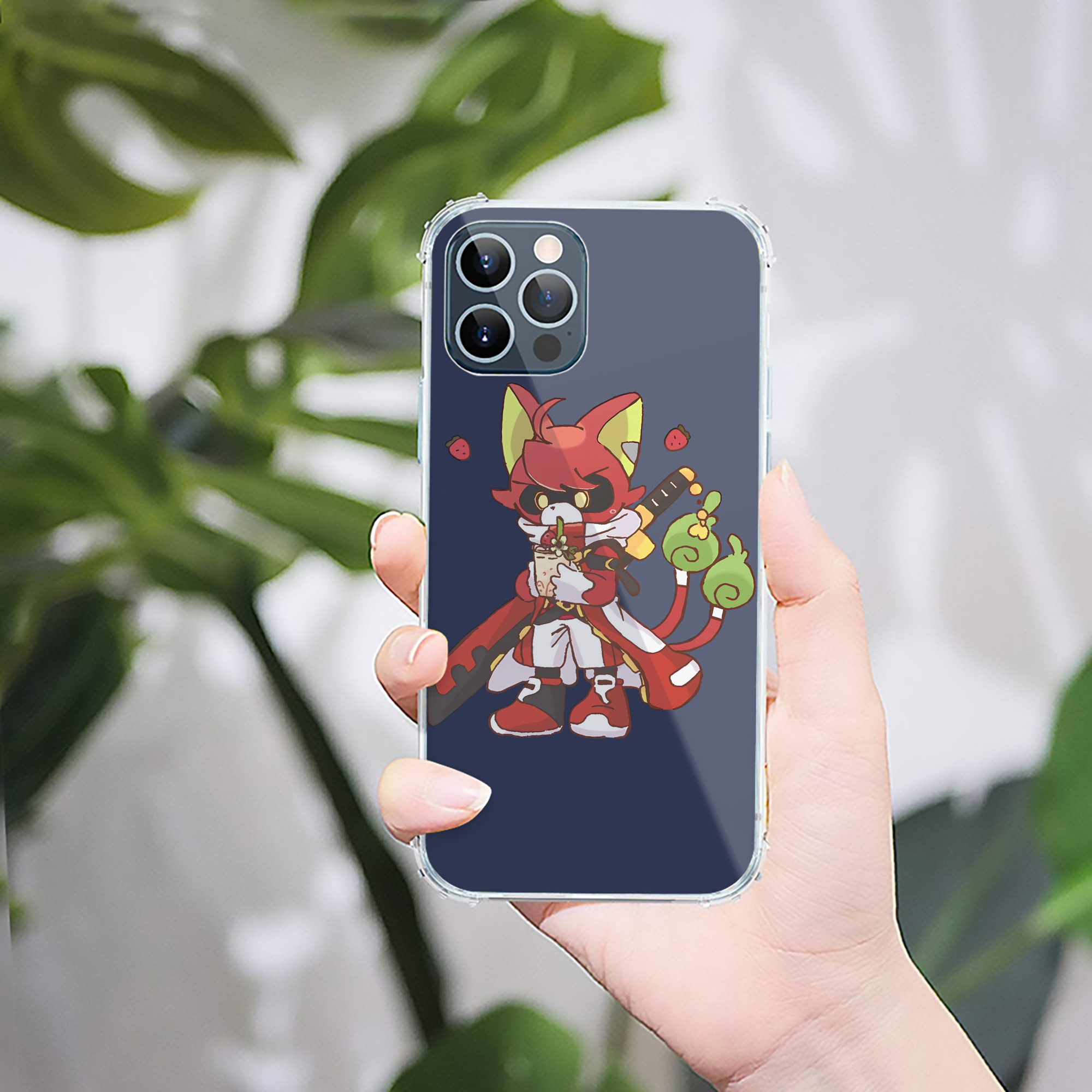 （画像用） 妖怪ウォッチ Yo-kai Watch 【iPhone 12シリーズ対応】透明スマホケース（クリアソフトケース）